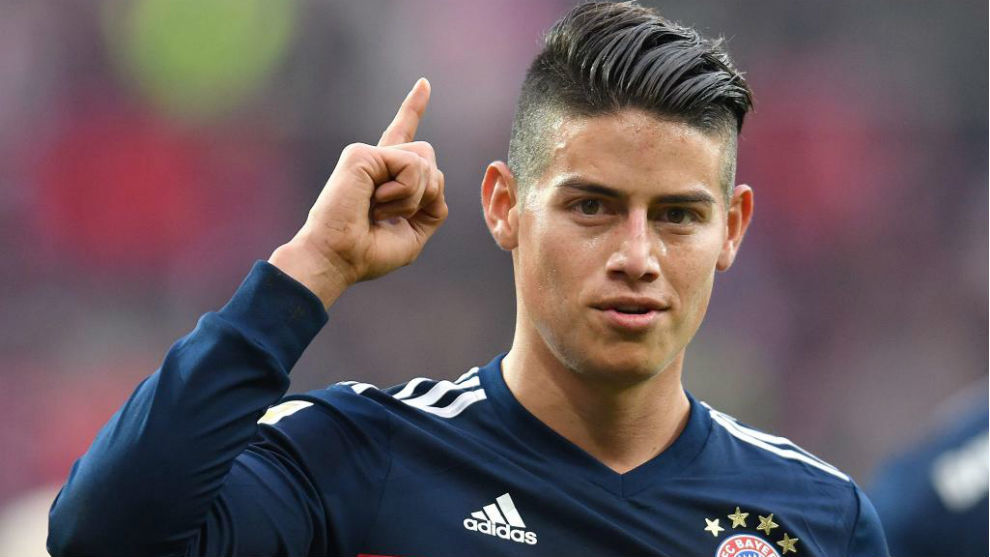 James, tras marcar un golazo al Mainz 05