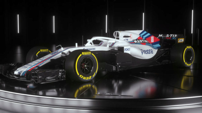 Williams presentó su coche para la nueva temporada