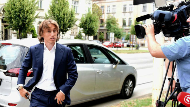Luka Modric implicado en un caso de corrupción en Croacia