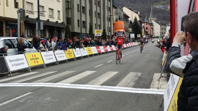 Triunfo para el colombiano Jarlinson Pantano en la Volta Catalunya Triunfo para el colombiano Jarlinson Pantano en la Volta Catalunya