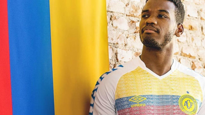 Chapecoence hace honor a Colombia en su nueva camiseta Chapecoence hace honor a Colombia en su nueva camiseta