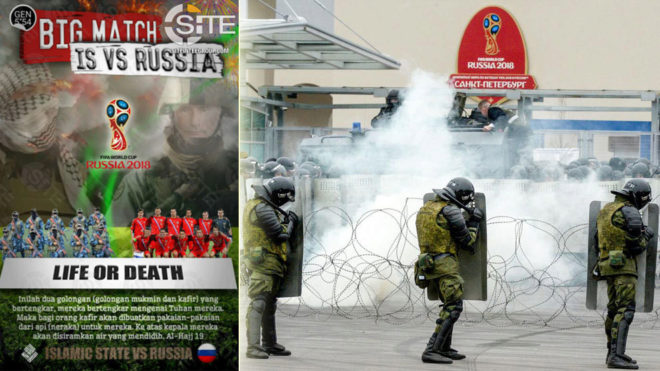 El ISIS lanzó una nueva amenaza contra el Mundial de Rusia