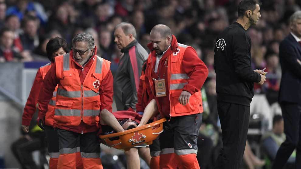 Koscielny se lesionó y peligra su participación en el Mundial