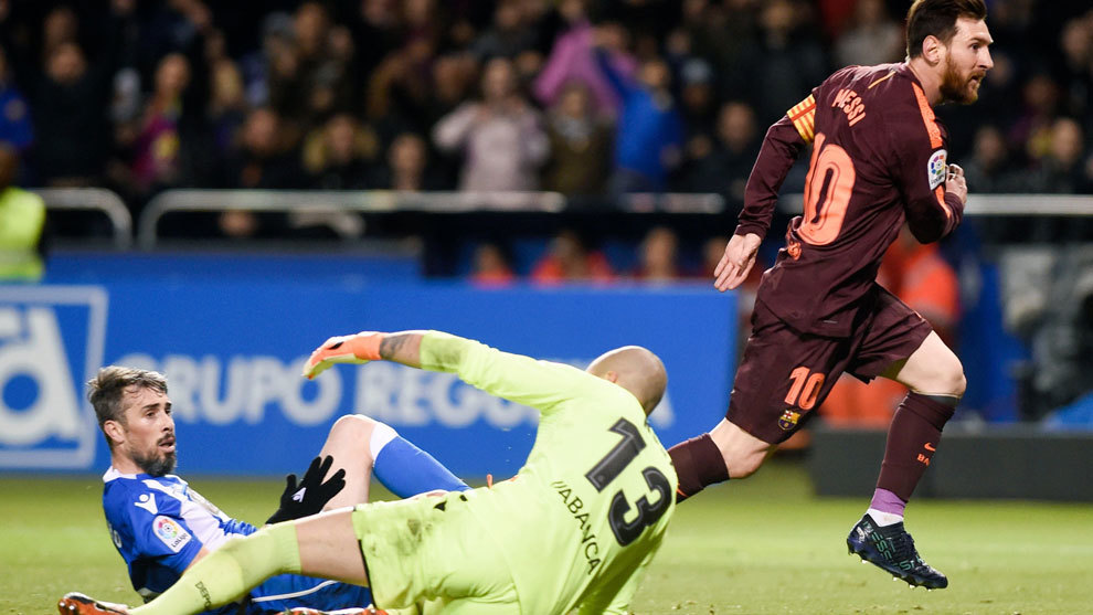 Messi ya acaricia su quinta Bota de Oro con el Barcelona