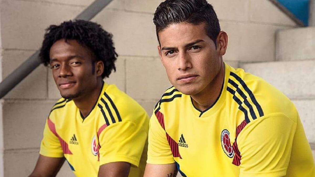 La camiseta de Colombia, la más linda del Mundial La camiseta de Colombia, la más linda del Mundial