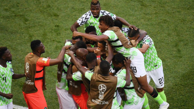 Resultado de imagen para nigeria gana a islandia