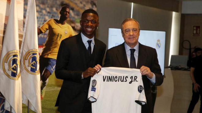 Vinícius Júnior fue presentado oficialmente como jugador del Real Madrid Vinícius Júnior fue presentado oficialmente como jugador del Real Madrid