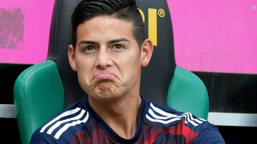 James Rodríguez no aguanta a su entrenador y se quiere ir del Bayern