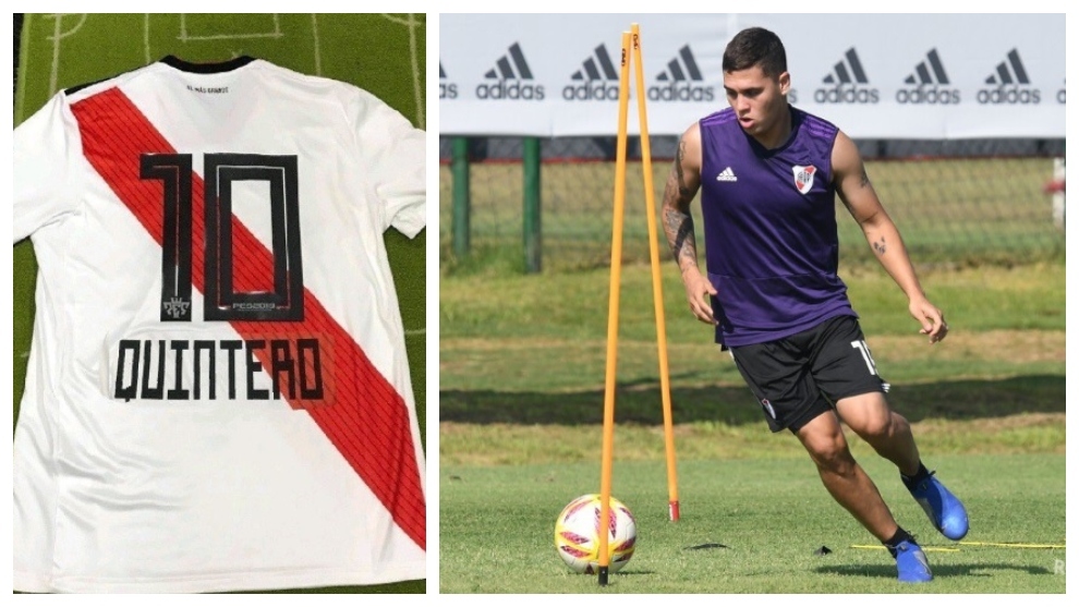 Juan Fernando Quintero se estrena con la número '10' en su camiseta | MARCA  Claro Colombia