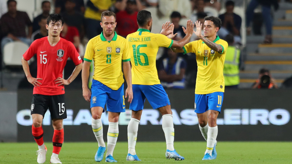 Brasil vs Corea del Sur: Brasil golea a Corea del Sur y vuelve a la senda  del triunfo con protagonismo de Lodi | MARCA Claro Colombia