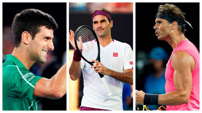 Abierto De Australia 2020 Novak Djokovic Roger Federer Y Rafael Nadal Los Amos Del Tenis Marca Claro Colombia