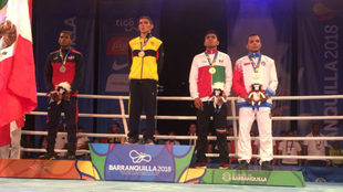 Colombia en lo más alto del podio en boxeo / Coldeportes / COC