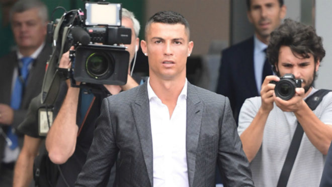 Cristiano, el dÃ­a que pasÃ³ reconocimiento mÃ©dico con la Juve