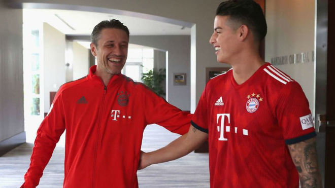 Discusión director deportivo diario Bild — James Bayern Múnich