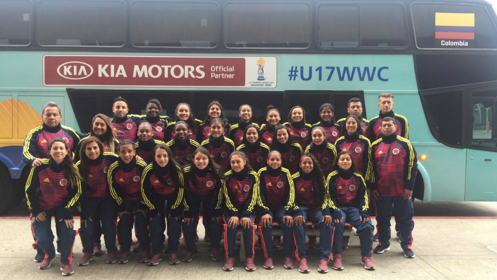 Selección Colombia: Selección Colombia Femenina Sub 17, ya se encuentra en Uruguay
