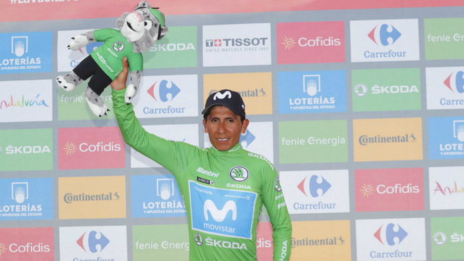 Nairo se vuelve a vestir de verde en la Vuelta a EspaÃ±a 2019 /...