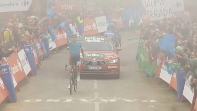Fuglsang se lleva la etapa reina de La Vuelta y Valverde cede con el...