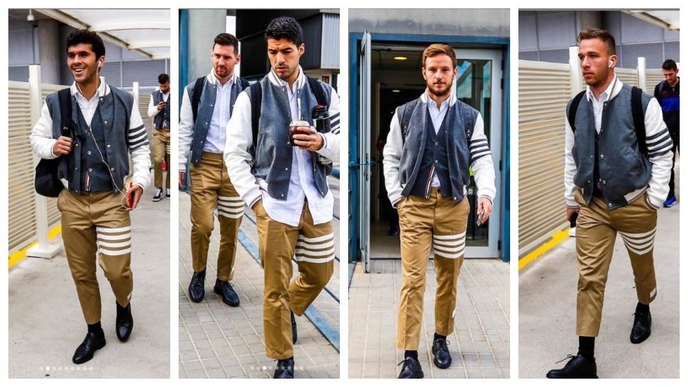 El look más atrevido del Barcelona: así es su nueva ropa de viaje