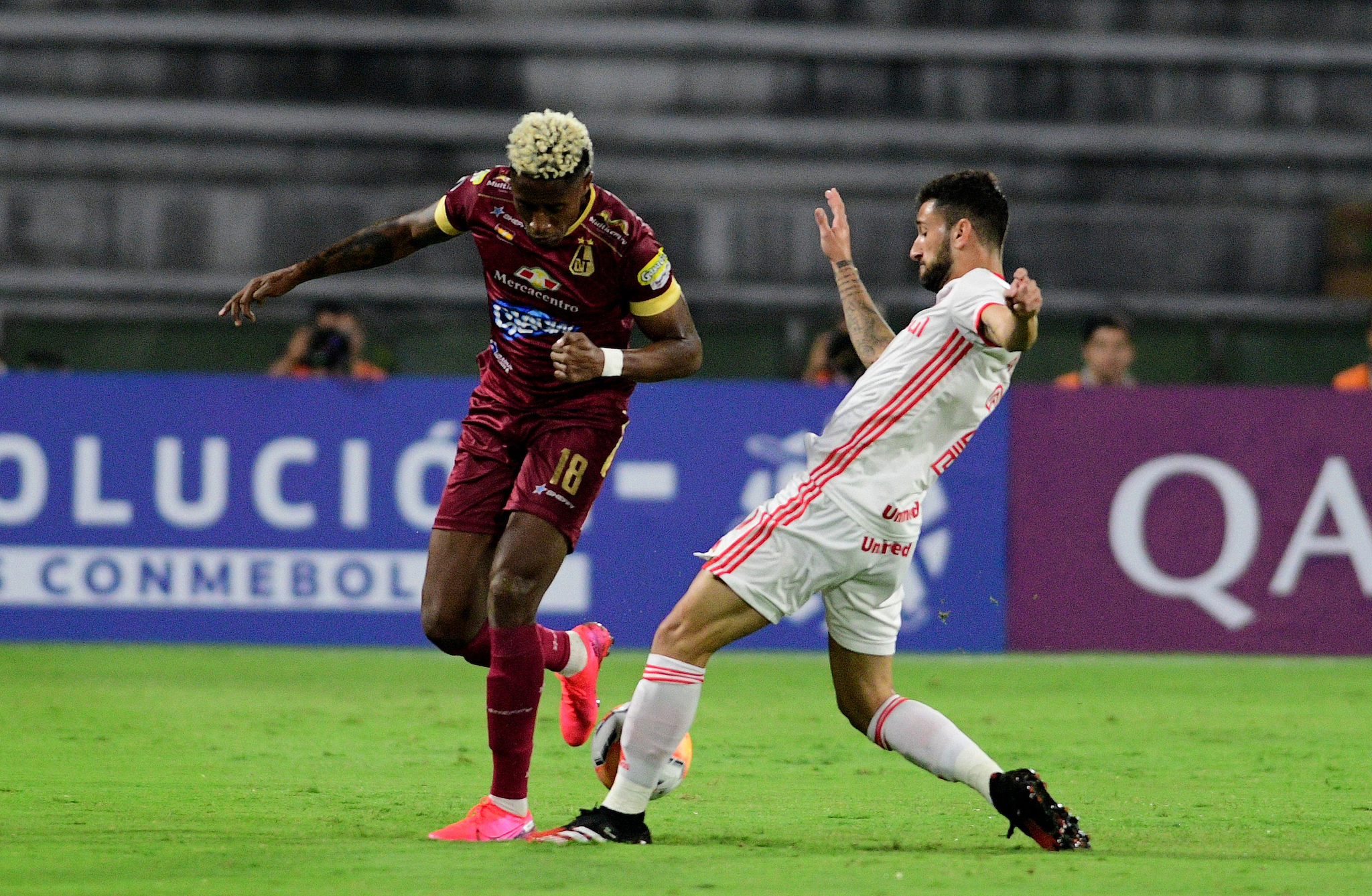 Tolima vs Internacional: Tolima desaprovecha el bajón de Inter de Porto Alegre y cede un empate en Ibagué 3