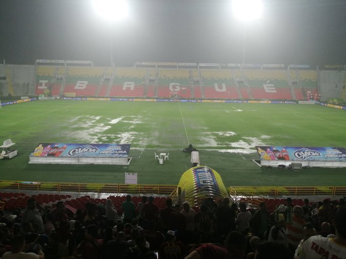 Liga Betplay 2020: Aplazan el partido entre Tolima y Junior por tormenta eléctrica en Ibagué 2