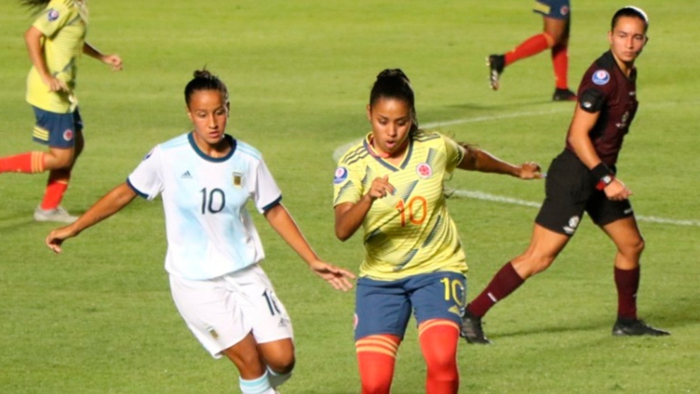 Argentina vs Colombia.