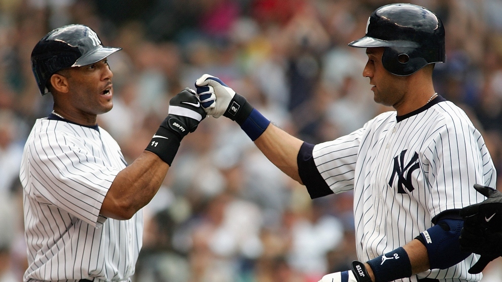 Imagen de referencia con dos jugadores de los Yankees de Nueva York.