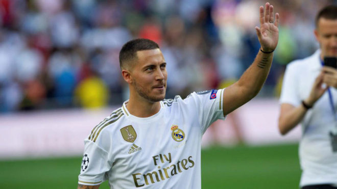 El Real Madrid desmintió que Hazard costara 160 millones de euros.