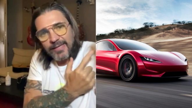 Juanes confiesa que robó un carro Tesla sin darse cuenta | MARCA Claro  Colombia