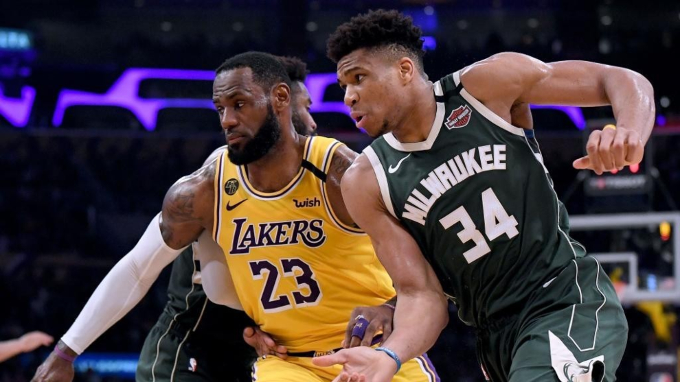 Antetokounmpo se 'despide' de los Lakers | MARCA Claro Colombia