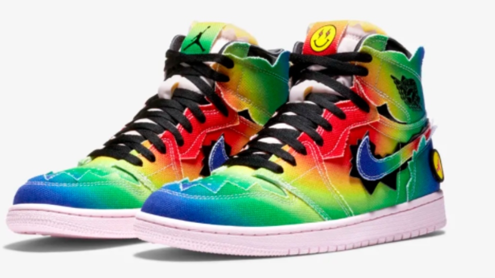 Nike Air Jordan 1 J Balvin: ¡De locos! El exorbitante precio al que se revenden los coloridos tenis | MARCA Claro Colombia