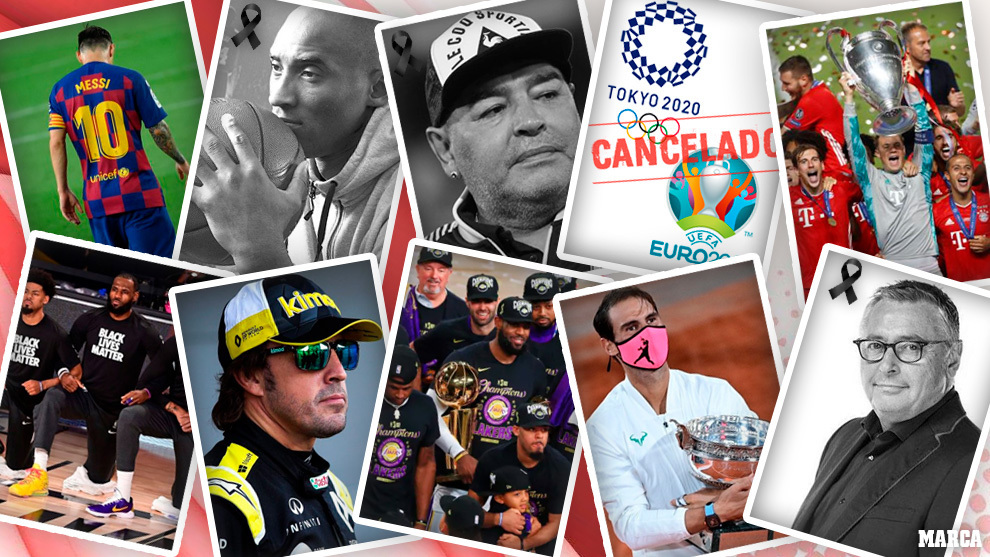 Resumen 2020: el año del Covid-19, el adiós a Kobe Bryant y Maradona... 1