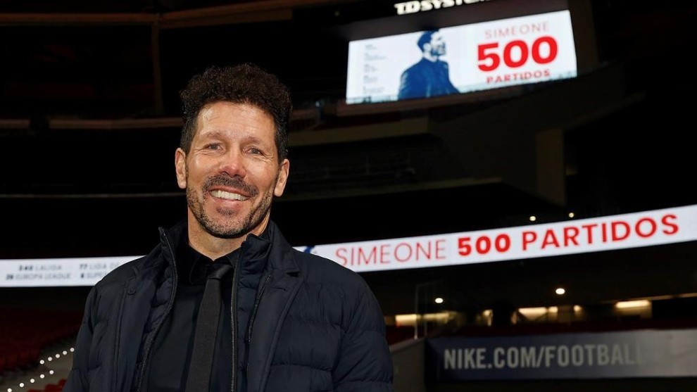 Simeone volvió a cosechar una nueva victoria frente al Getafe.