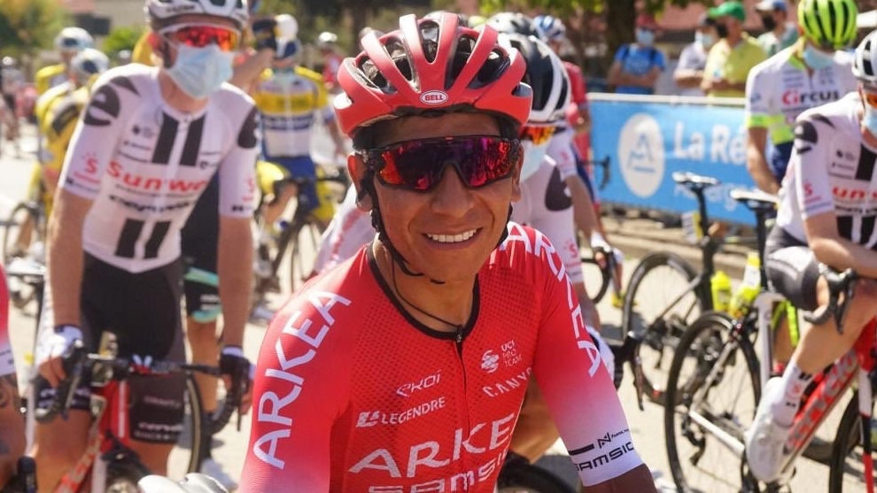 Nairo Quintana, durante el Tour de l&apos;Ain 2020.