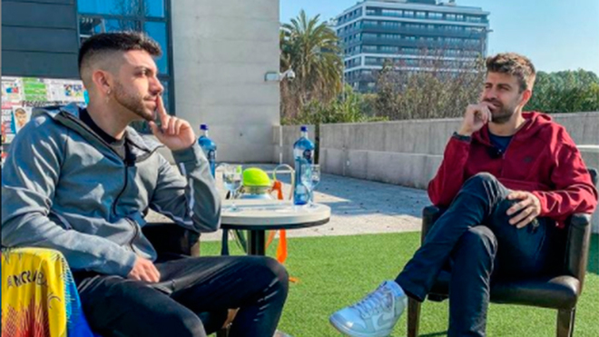 Gerard Piqué concedió uan entrevista para el youtuber español...
