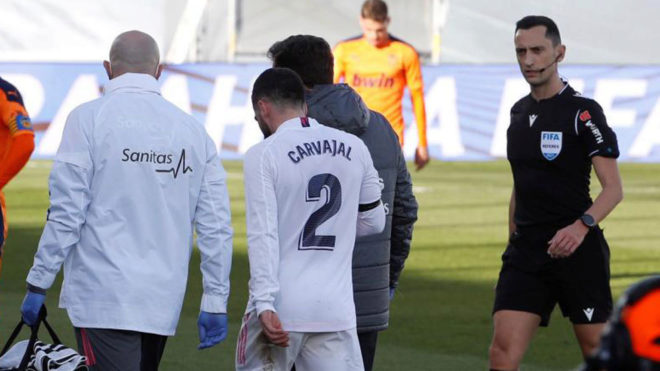 Carvajal sufre otra recaída y el Real Madrid sigue maldito con las ...