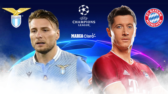 Champions League: Lazio vs Bayern Múnich: Resumen, resultado y goles del partido de ida de los octavos de final MARCA Claro