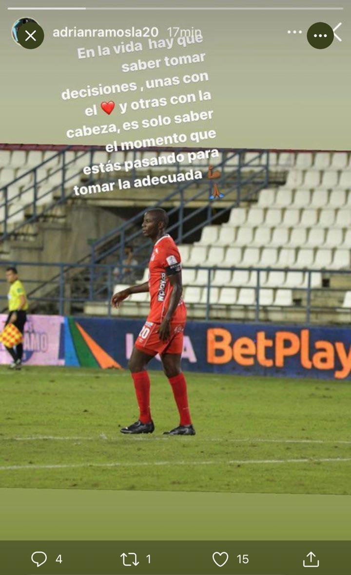 America De Cali Today Adrin Ramos Clarifies Whether Or Not He Is Leaving America Football24 News English