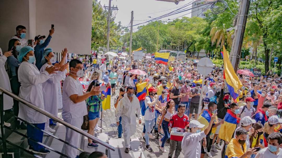 Así fueron las protestas en Colombia; fotos, videos y toda la...