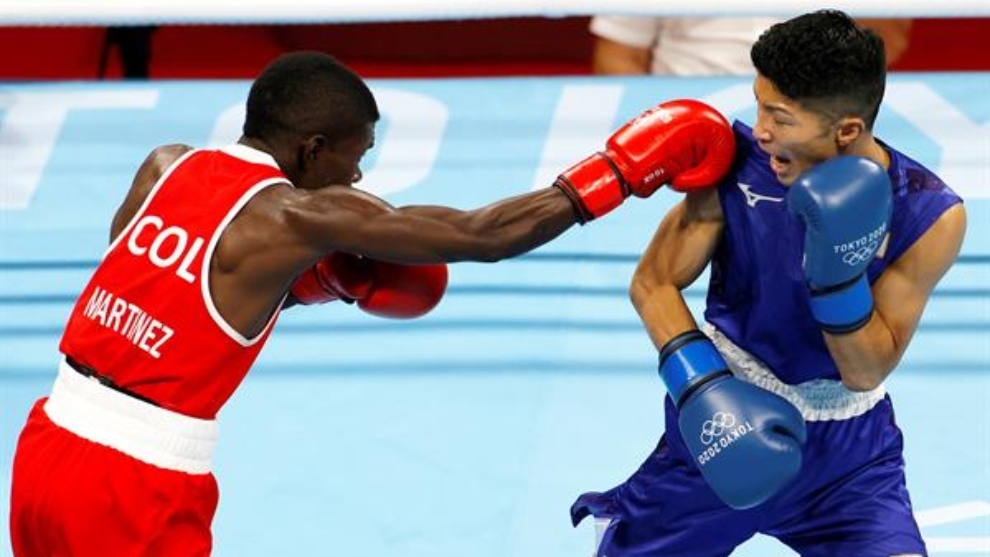 Tokyo 2020: Yuberjen Martínez, i de olympiske lege: Videooversigt og resultat af boksekvartfinalen i Tokyo 2020 | MÆRKE Claro Colombia