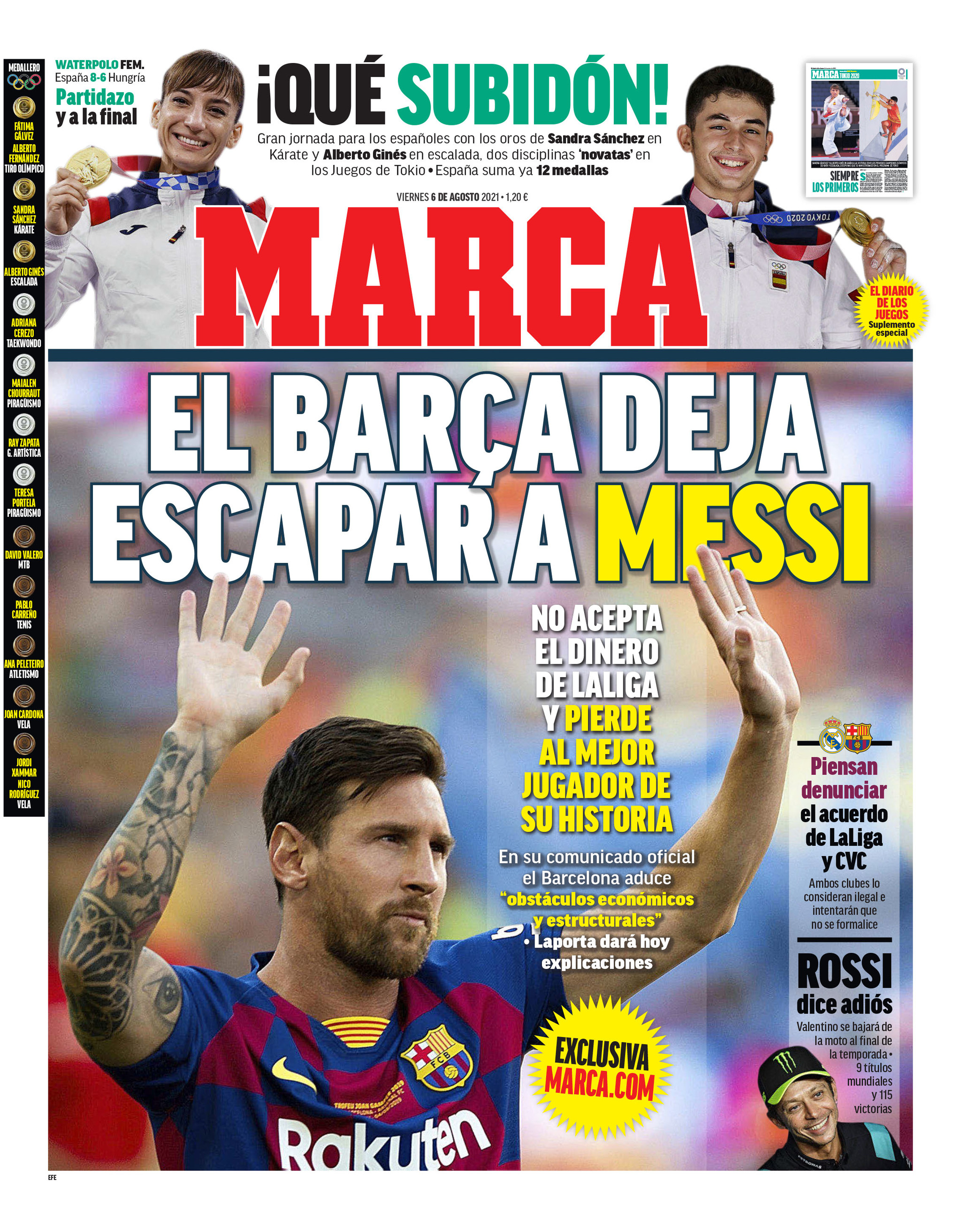 Messi hoy: Messi del Barcelona: Resumen de noticias y reacciones del club tras adiós de La | MARCA Claro Colombia