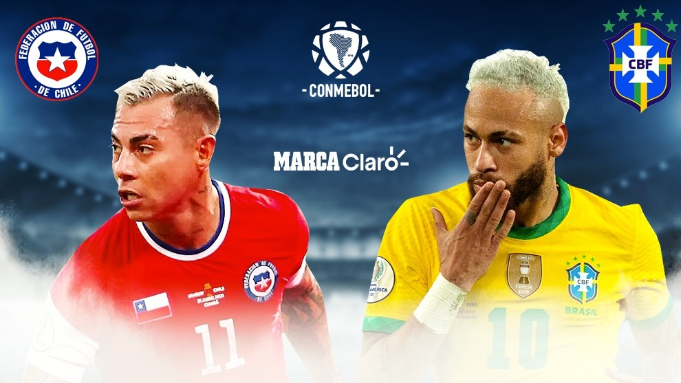 Chile vs Brazil live and live online;  Today's result Conmebol ...