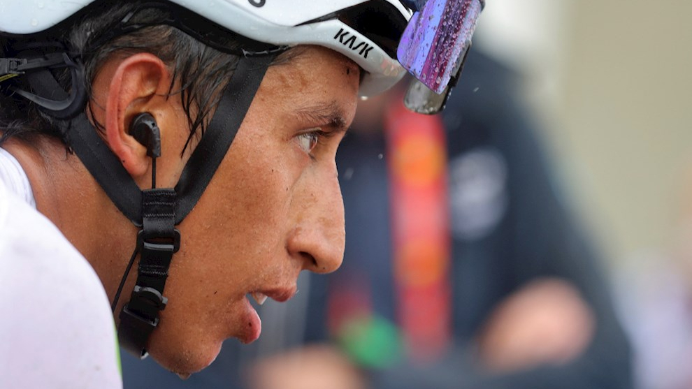 Egan Bernal confesses his suffering in La Vuelta.