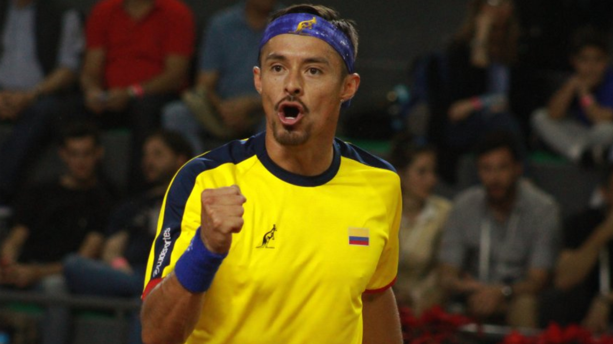 Cristian Rodríguez, convocado por Colombia para la Copa Davis.