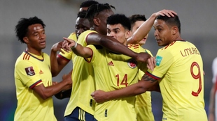 Selección Colombia en el 2022.