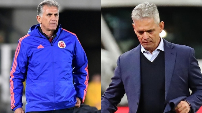 Carlos Queiroz y Reinaldo Rueda.