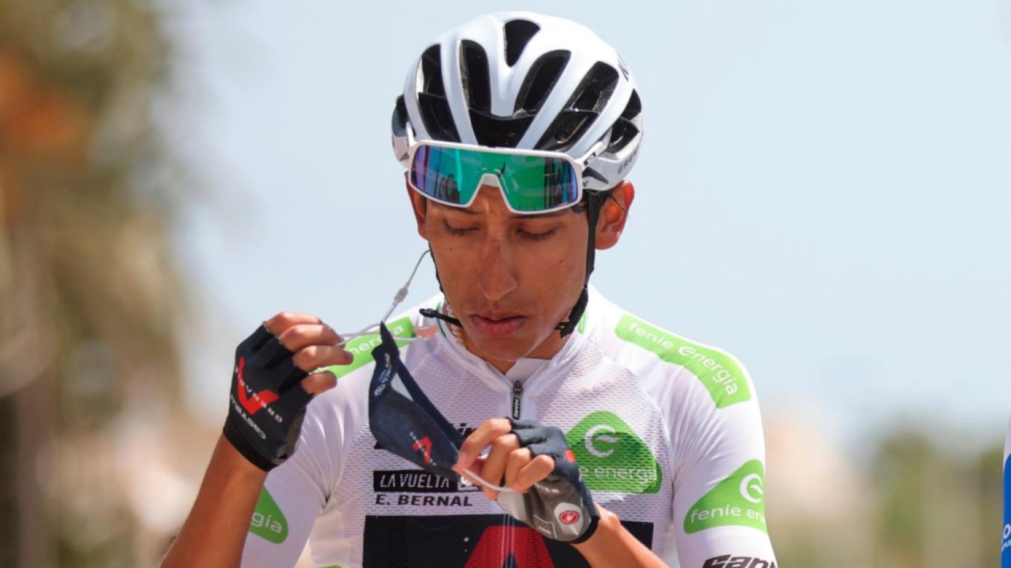 Egan Bernal en la Vuelta a España con Ineos
