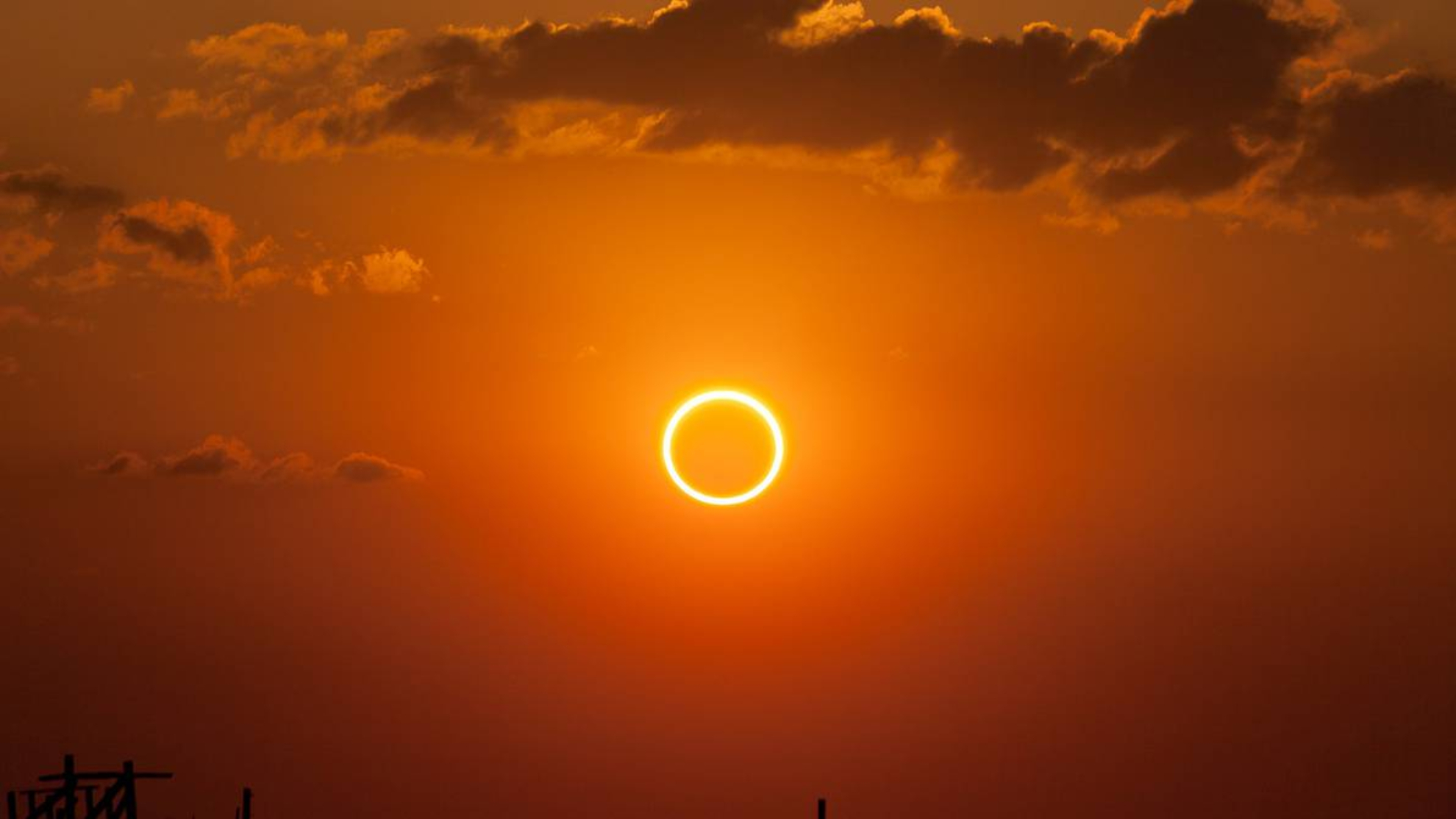 Eclipse de sol 2021.