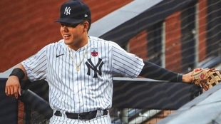 Gio Urshela, con los Yankees de Nueva York.