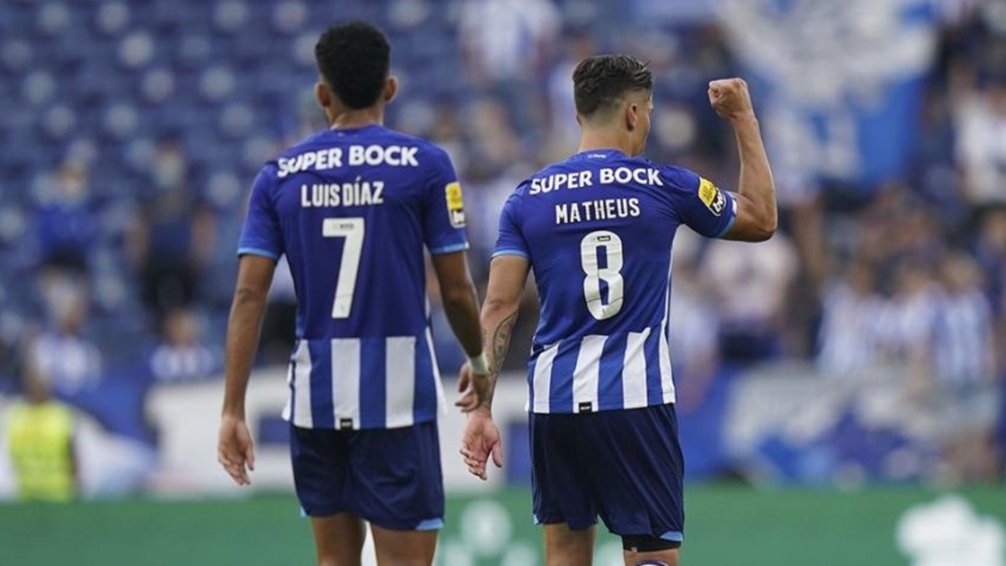 Luis Díaz y Matheus Uribe en el FC Porto