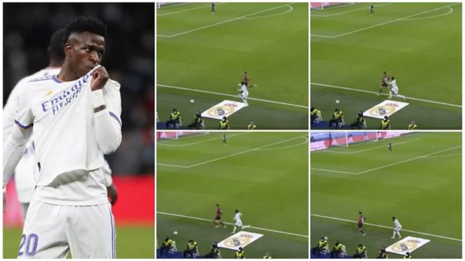 Vinicius demuestra su 'amor' por el Real Madrid: "El escudo se besa ...